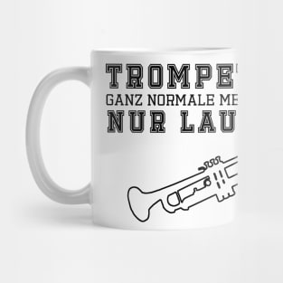 Trompeter, ganz normale Menschen - unten Mug